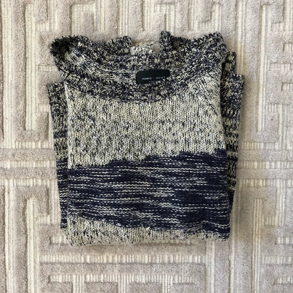 over sized sweater